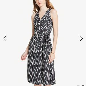 Ann Taylor BELTED WRAP DRESS brand new